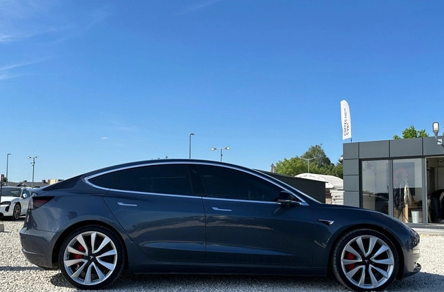 Tesla Model 3 cena 130000 przebieg: 70482, rok produkcji 2019 z Barczewo małe 172
